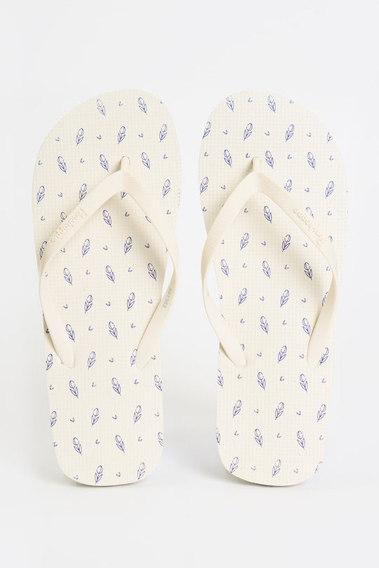 Women's All-Over Print Flip Flops