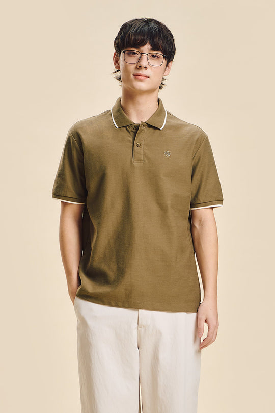 Dress Code Textured Polo
