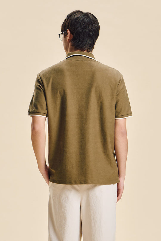 Dress Code Textured Polo