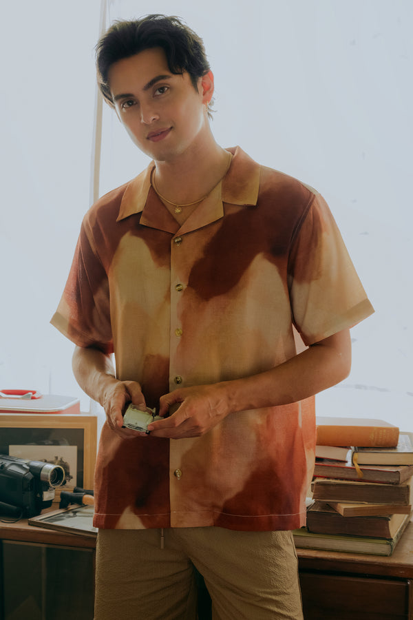 Relaxed All-Over Print Shirt