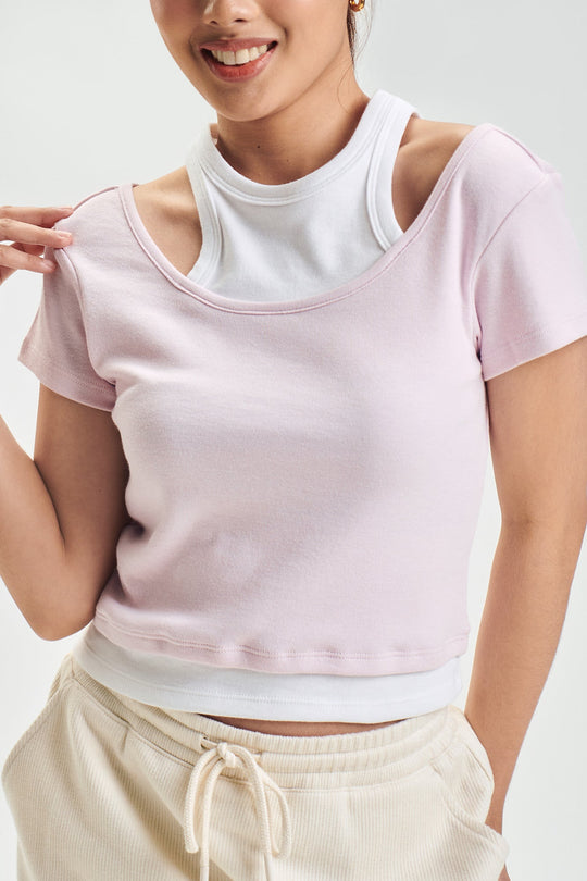Two-Fer Slim Top