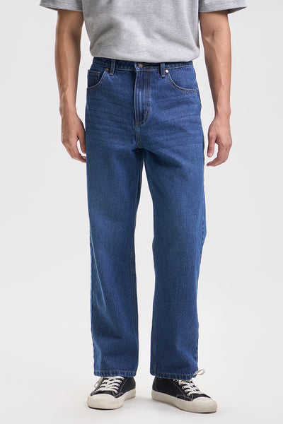 Straight Fit 5-Pocket Jeans