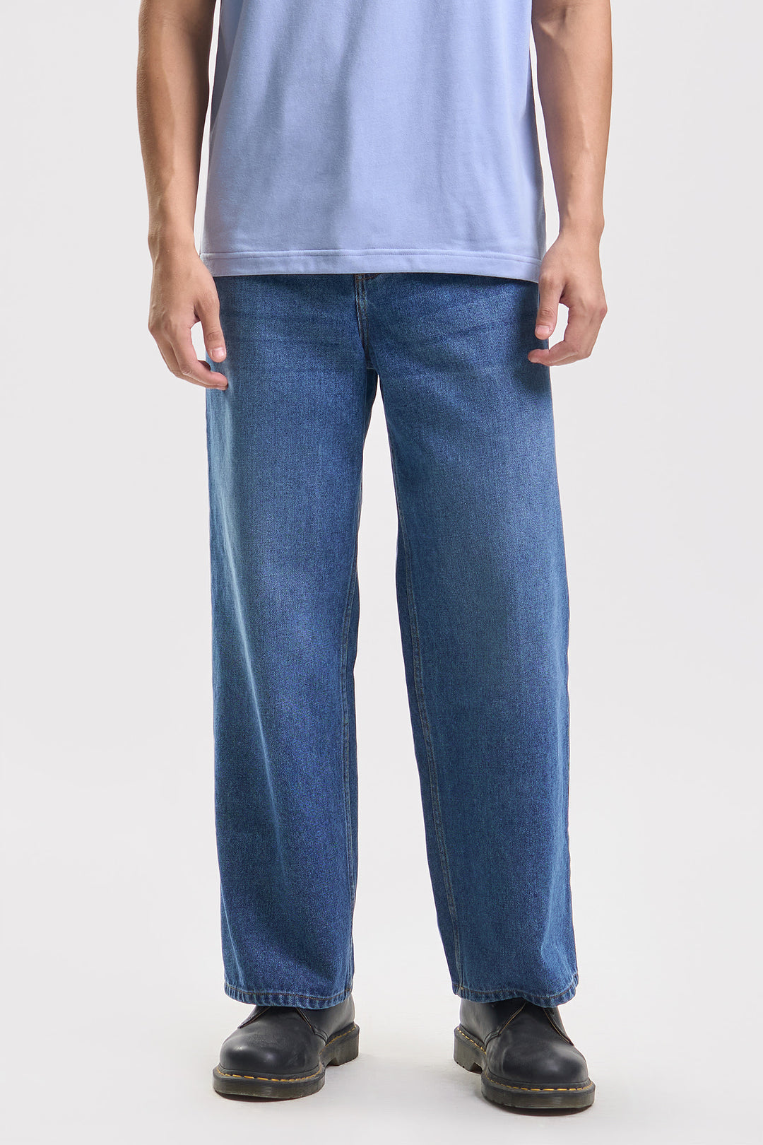 Wide Fit 5-Pocket Jeans