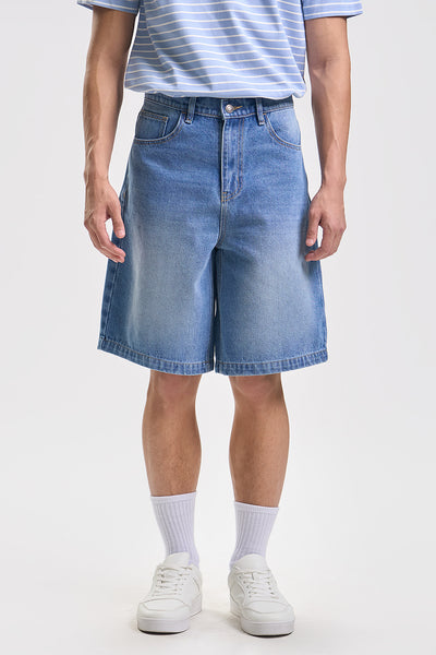 Baggy Fit Denim Shorts