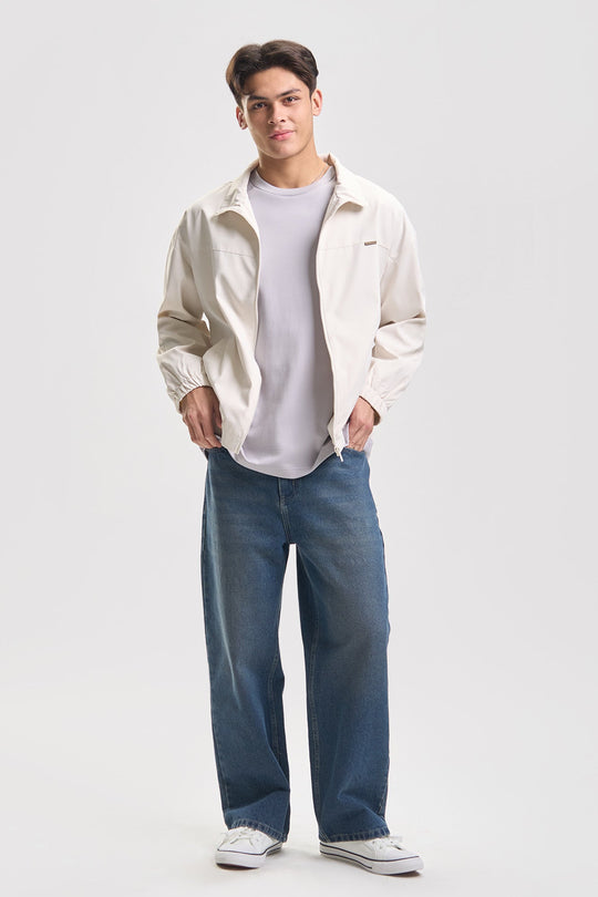 Relaxed Full Zip Jacket