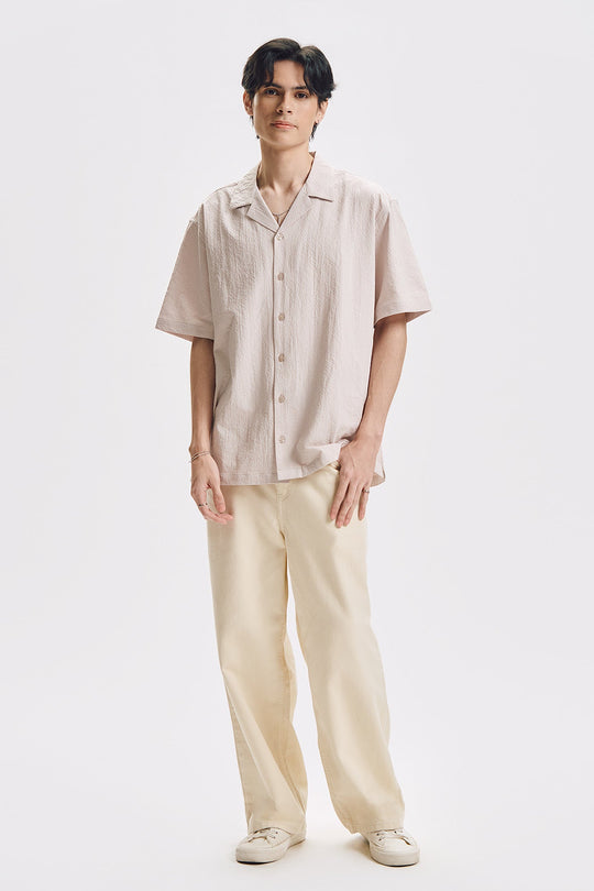 Relaxed Seersucker Resort Shirt