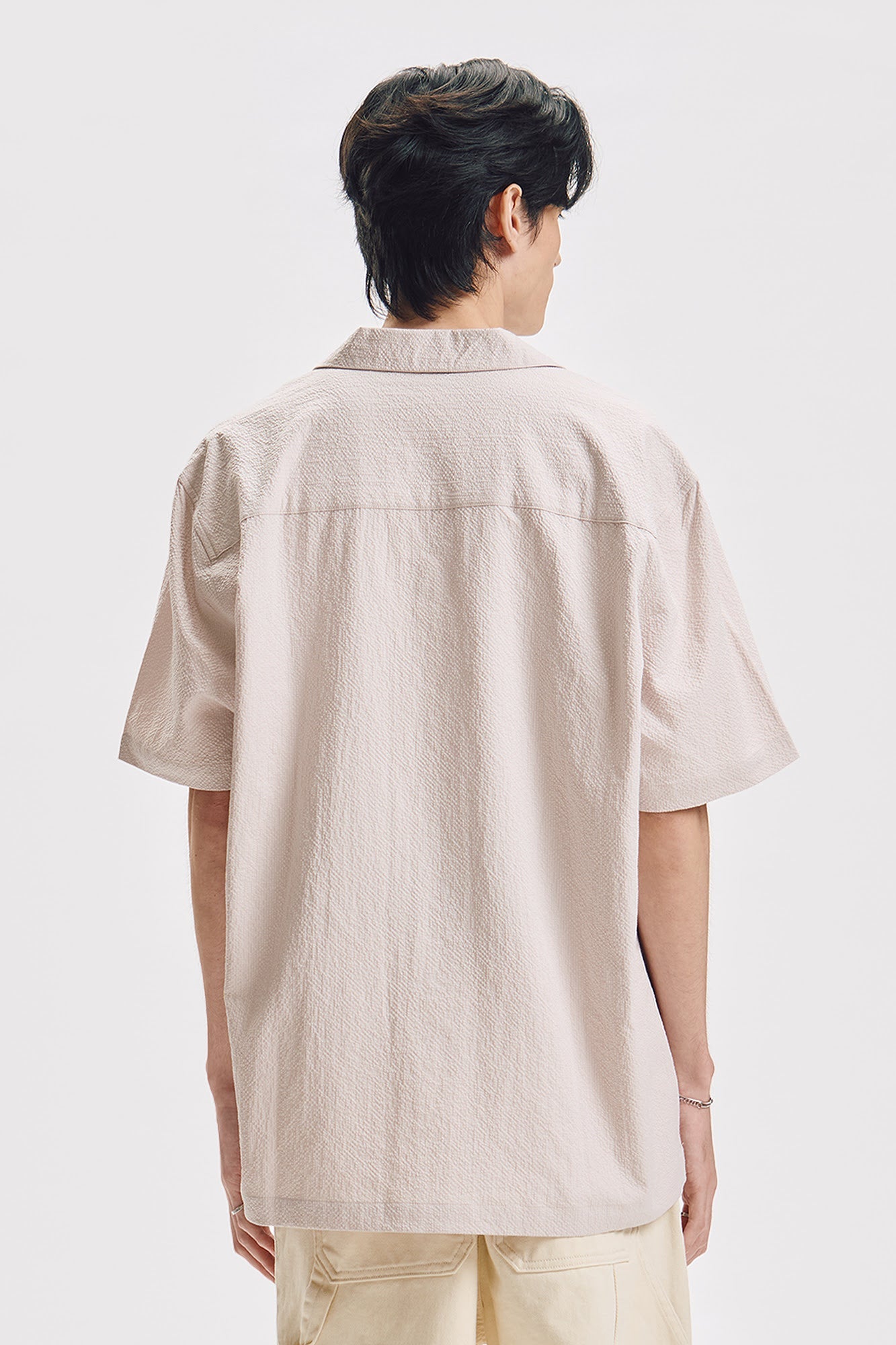 Relaxed Seersucker Resort Shirt