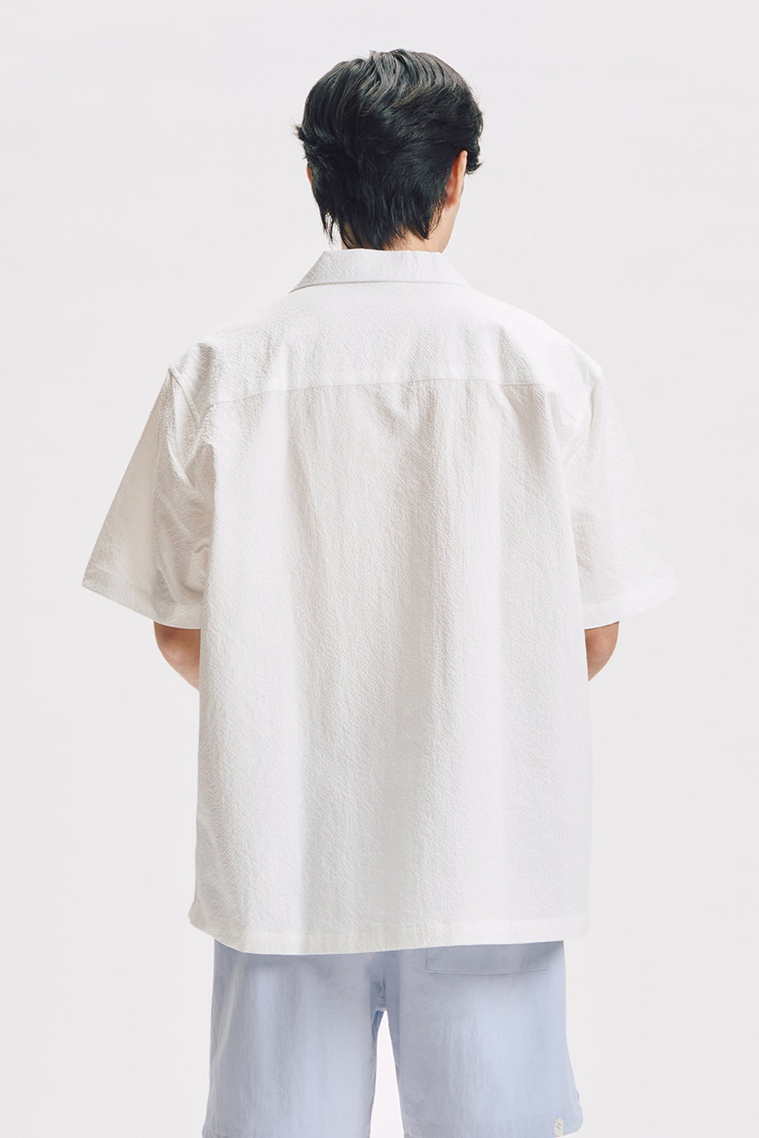Relaxed Seersucker Resort Shirt