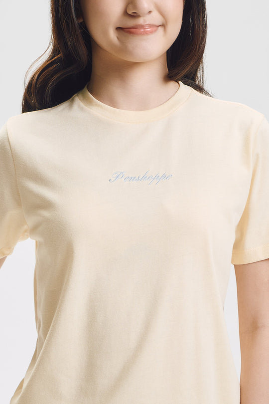 Penshoppe Relaxed Graphic T-Shirt