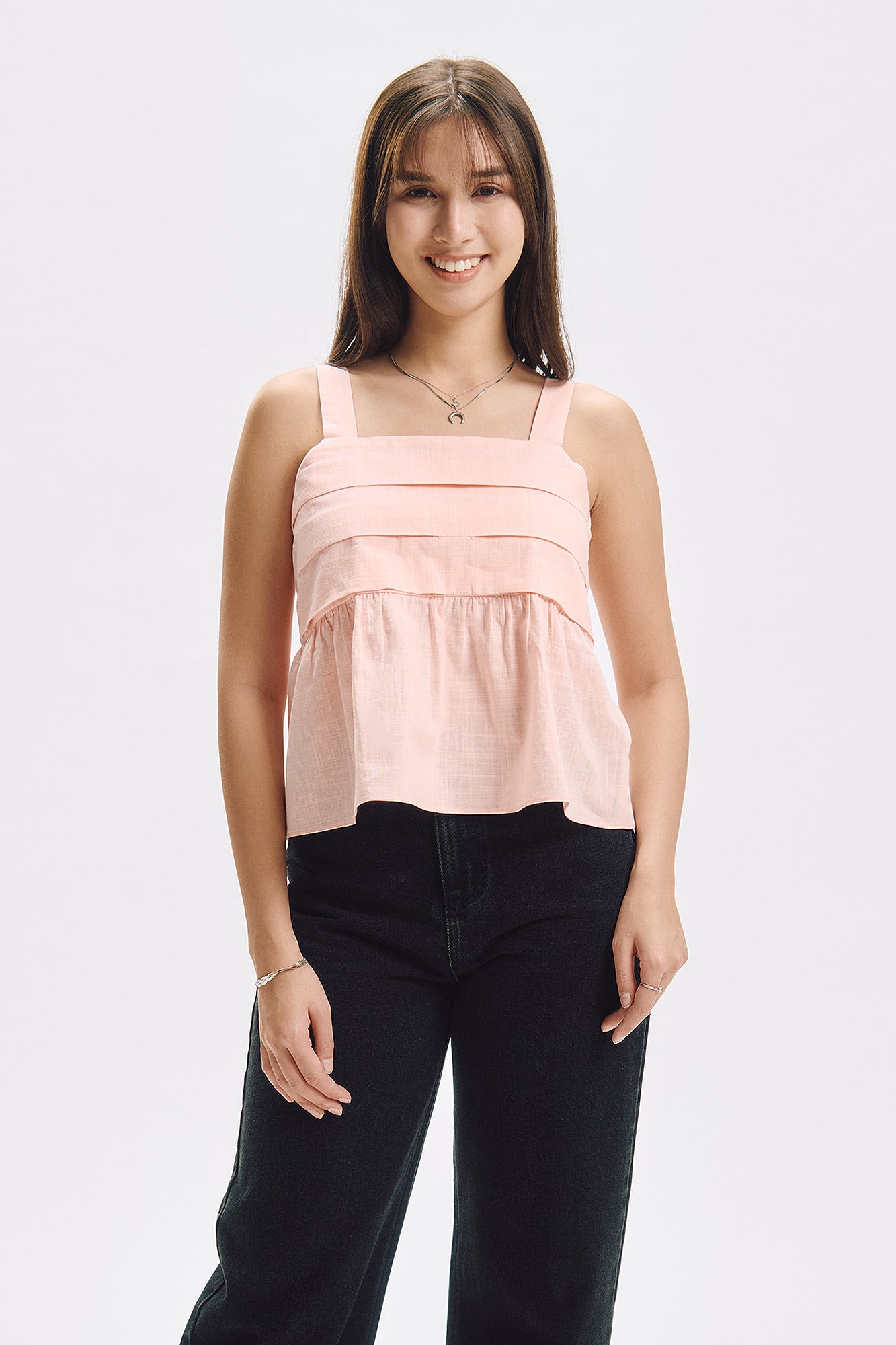 Sleeveless Peplum Top – PENSHOPPE