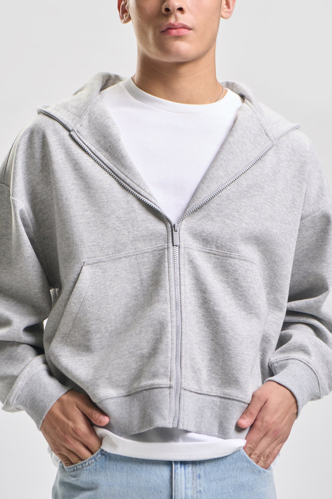 Boxy Full Zip Hoodie