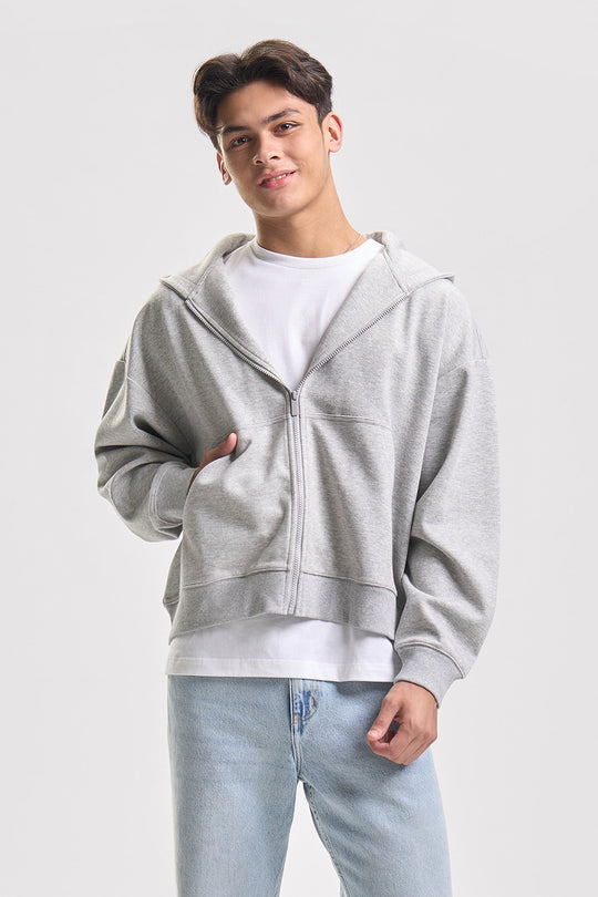 Boxy Full Zip Hoodie