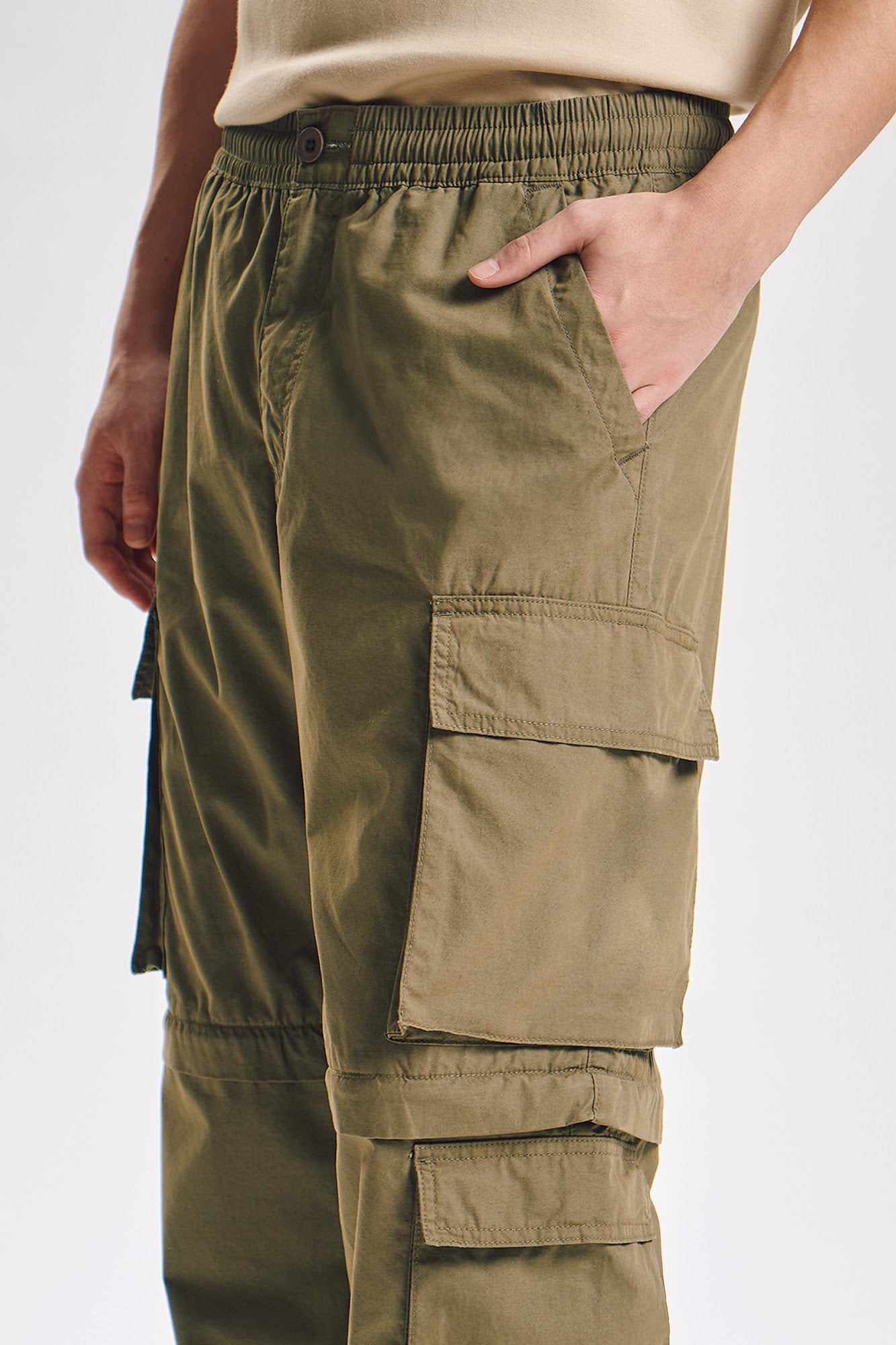 Wide Fit Convertible Cargo Pants – PENSHOPPE