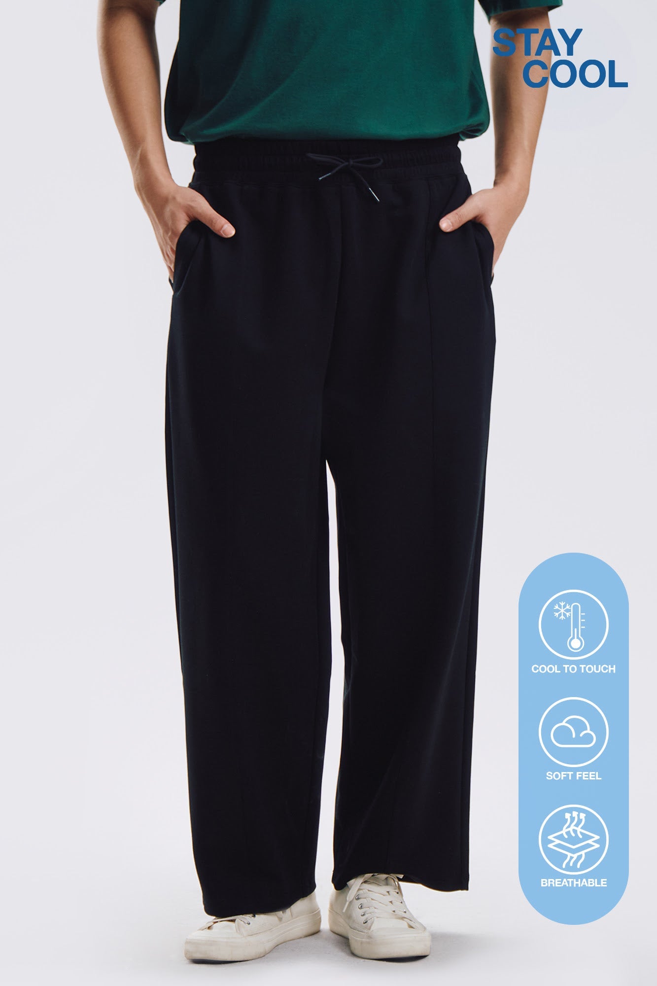 Stay Cool Baggy Fit Sweat Pants