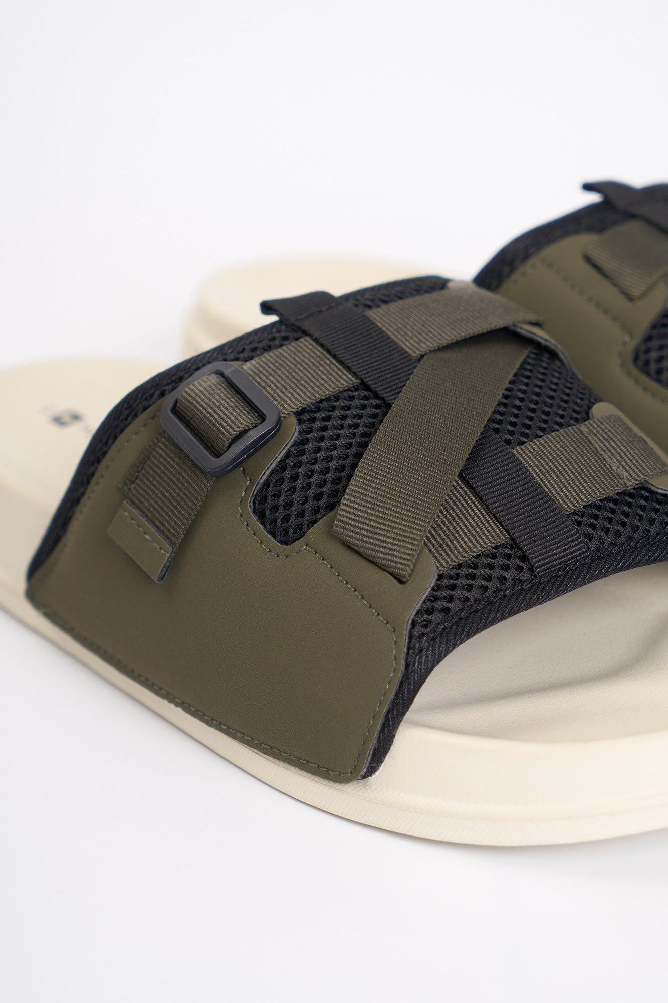 Men's Criss-Cross Strap Slides