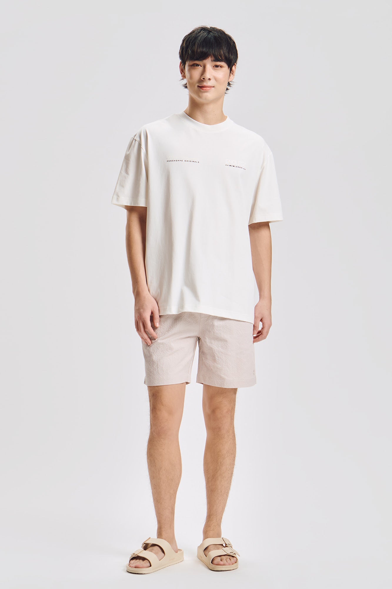 Modern Fit Swim Seersucker Shorts