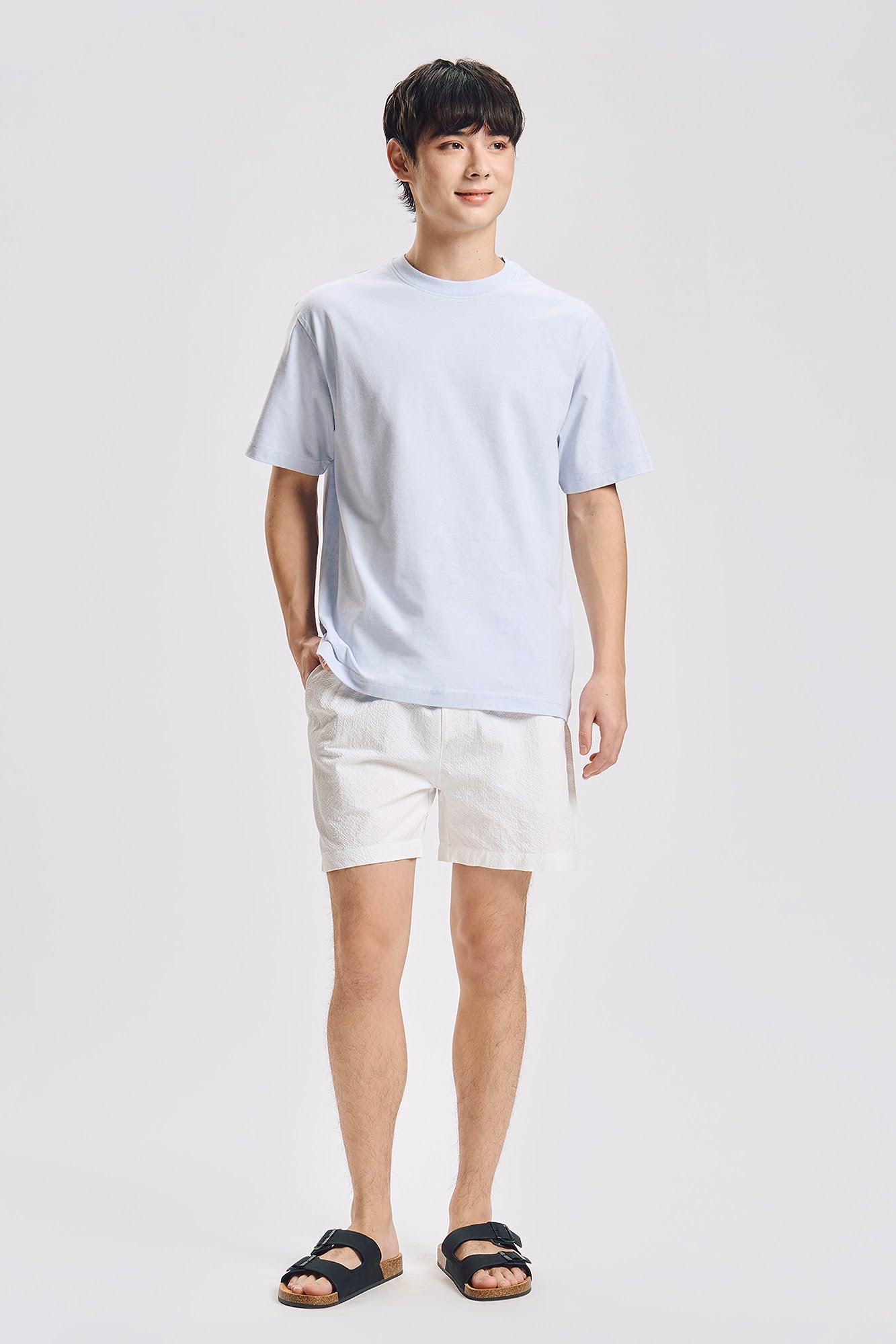 Modern Fit Swim Seersucker Shorts