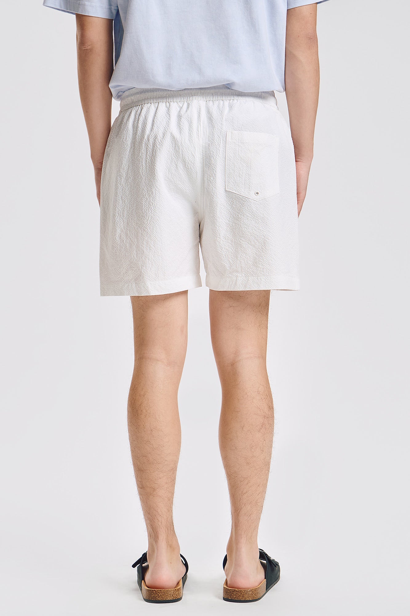 Modern Fit Swim Seersucker Shorts