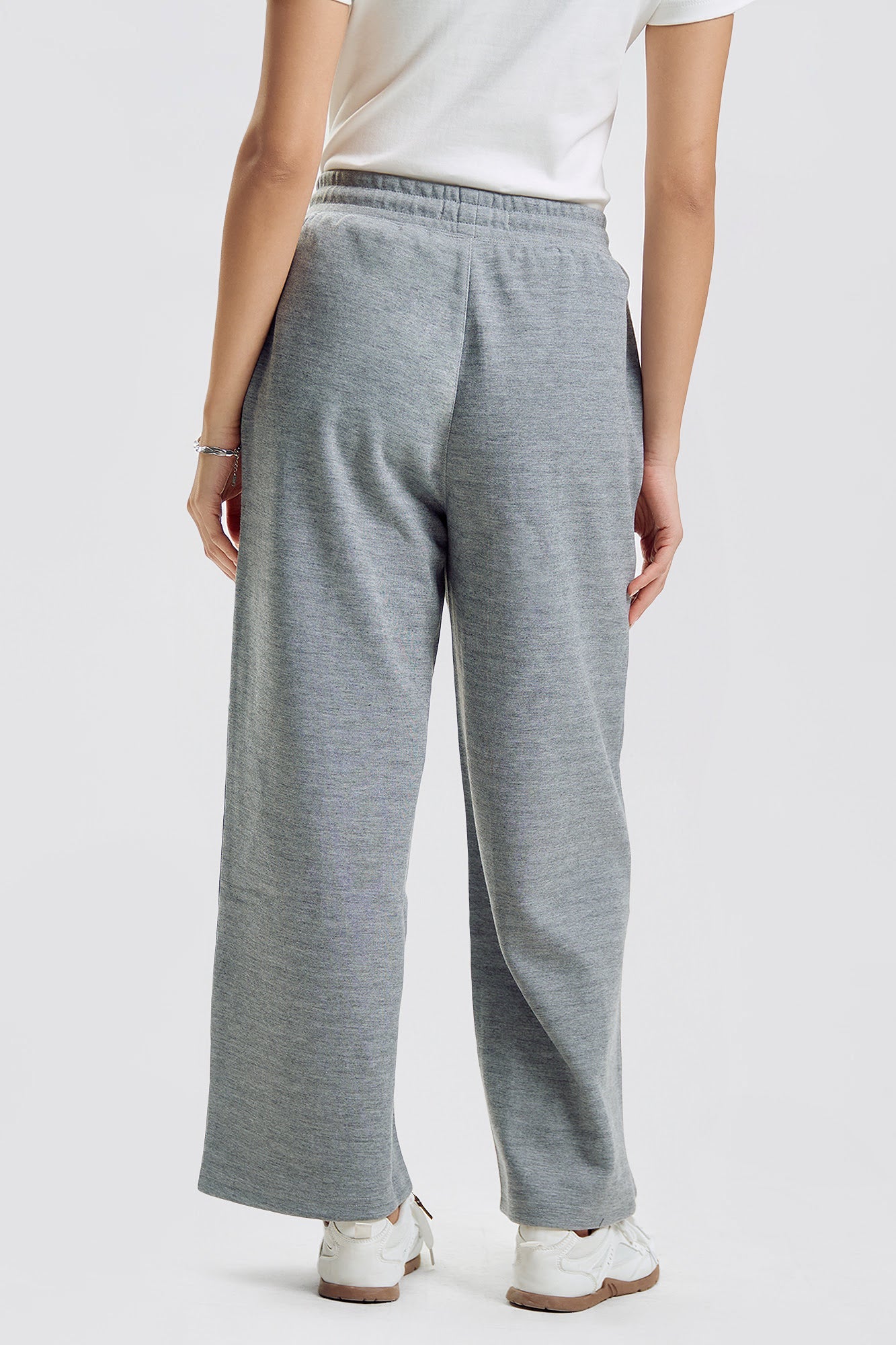 Wide Pintuck Interlock Pants