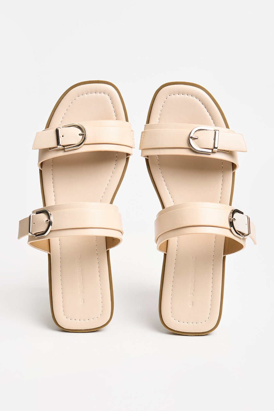 Women's Leather Slip-On Sandals