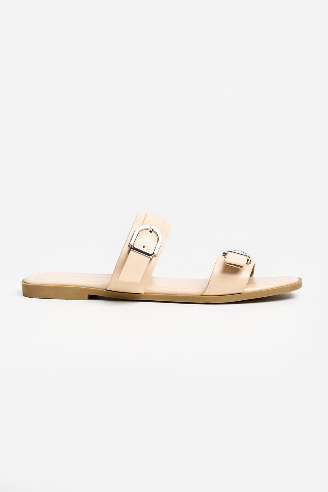 Women's Leather Slip-On Sandals