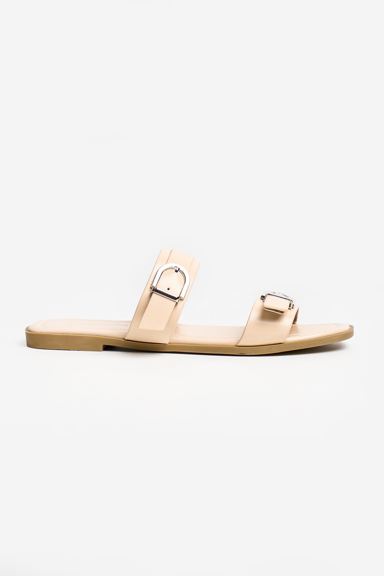 Women's Leather Slip-On Sandals