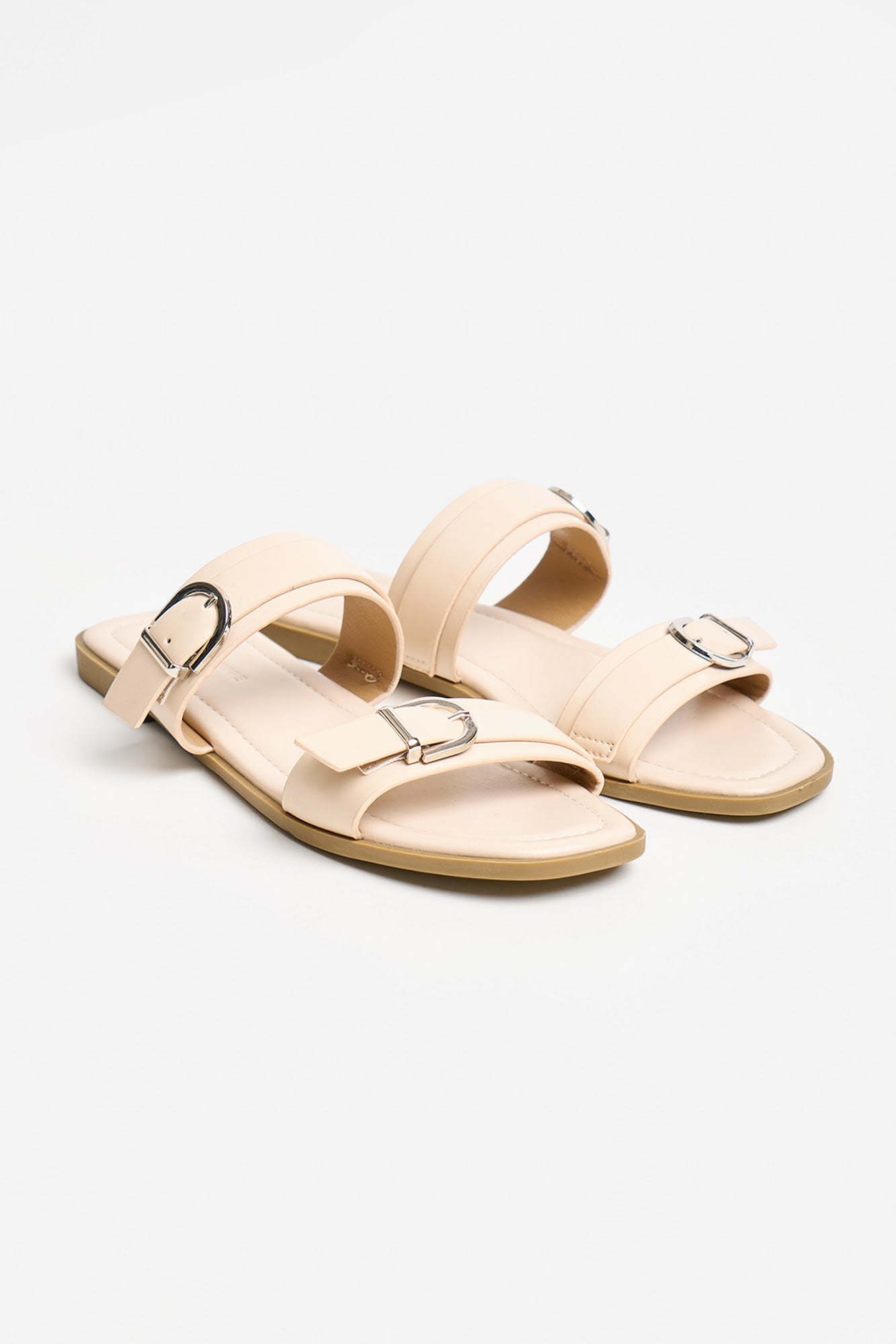 Women's Leather Slip-On Sandals