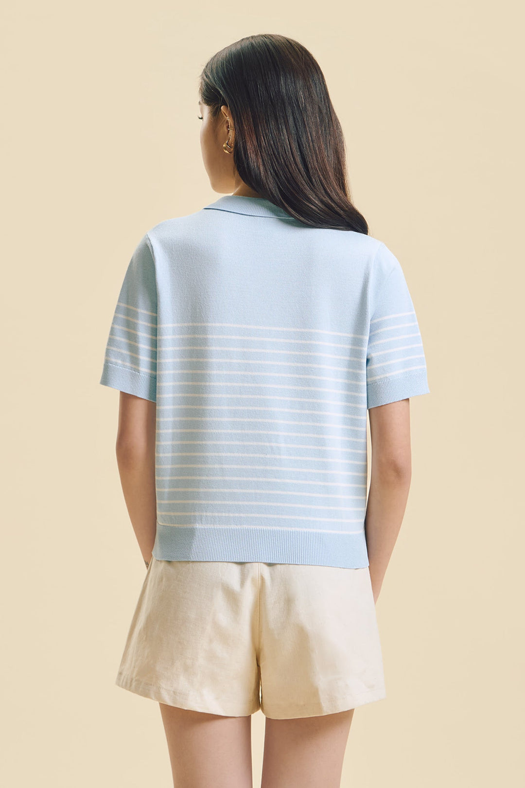 Dress Code Striped Relaxed Polo