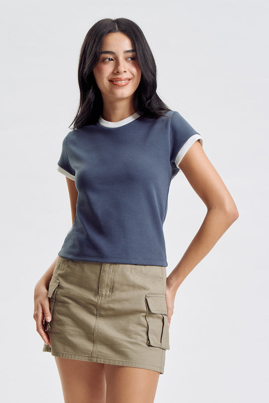 Essentials Slim Ringer T-Shirt