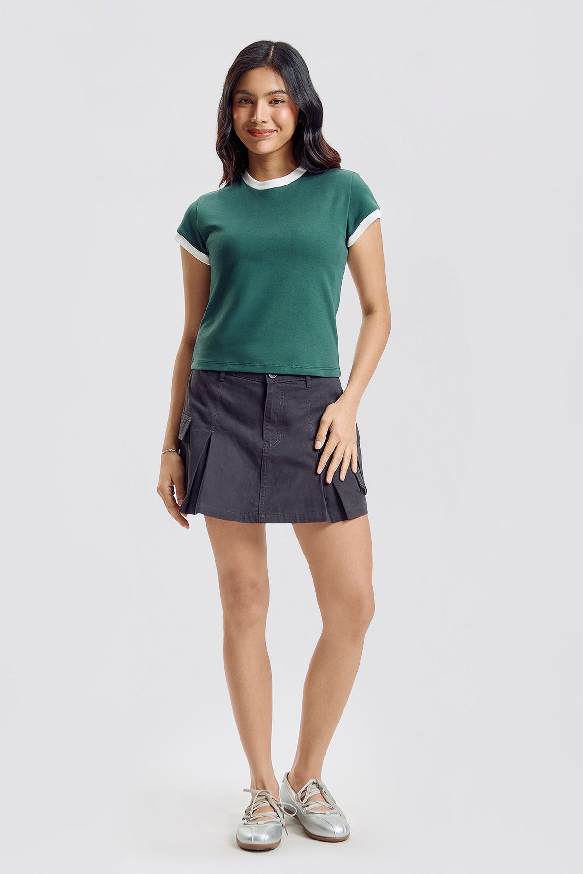 Essentials Slim Ringer T-Shirt