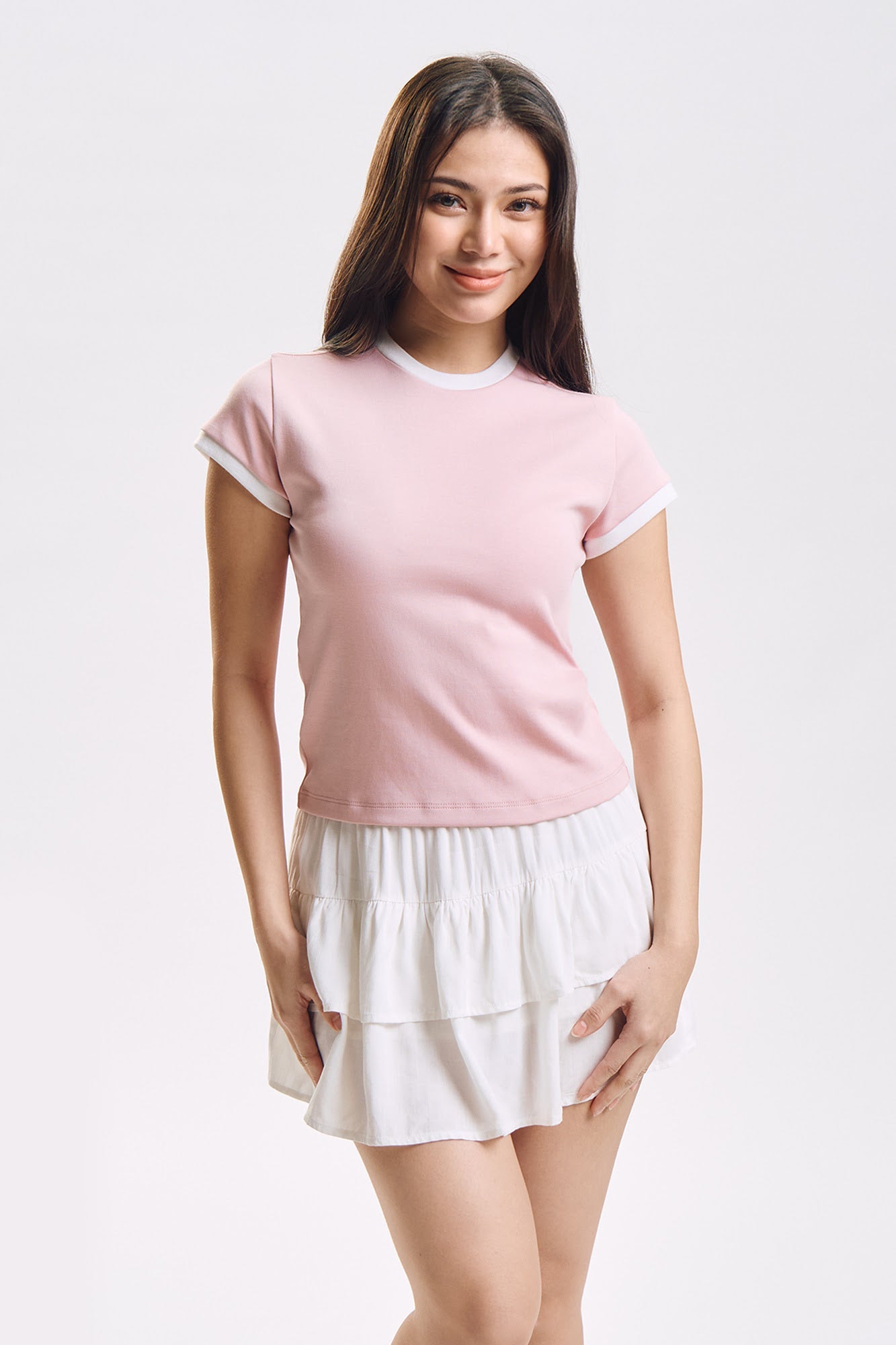 Essentials Slim Ringer T-Shirt