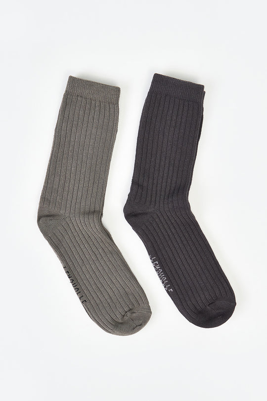 2-in-1 Crew Socks