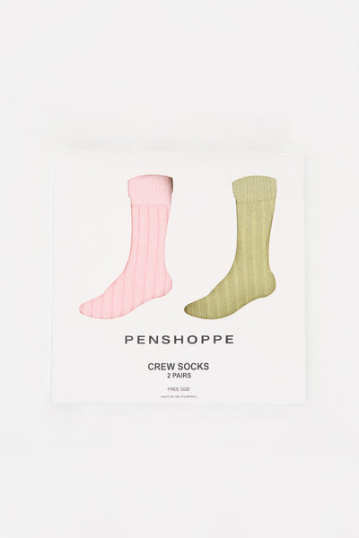2-in-1 Crew Socks