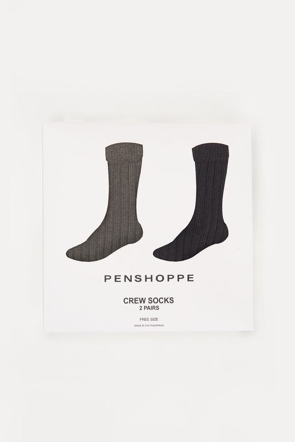 2-in-1 Crew Socks