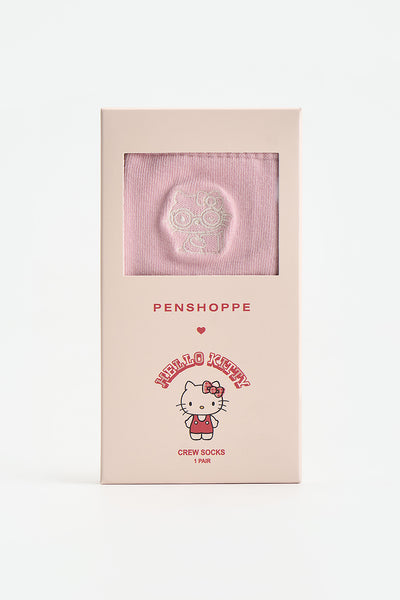 Penshoppe ❤️ Hello Kitty Crew Socks