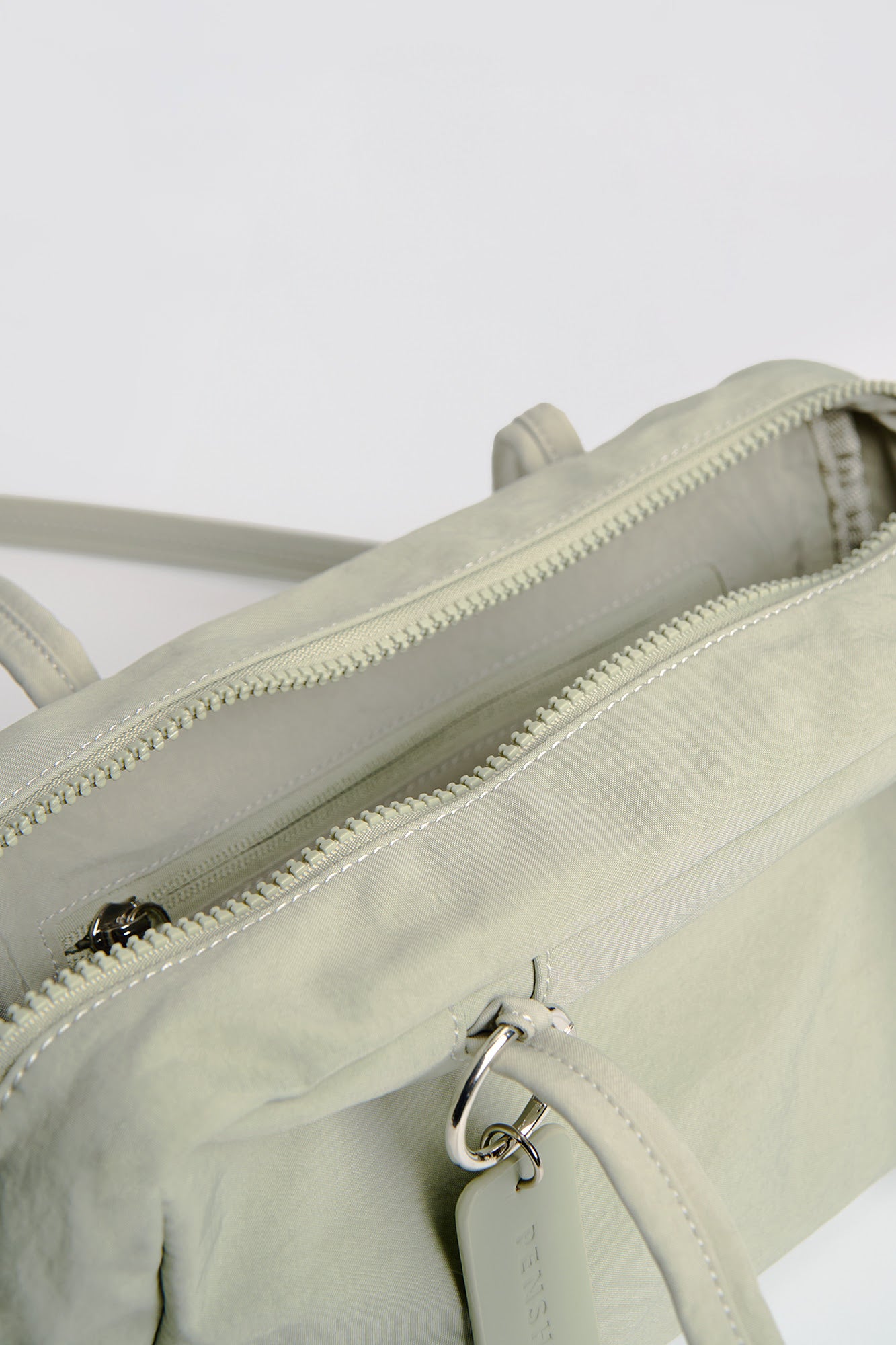 Nylon Bowler Shoulder Bag