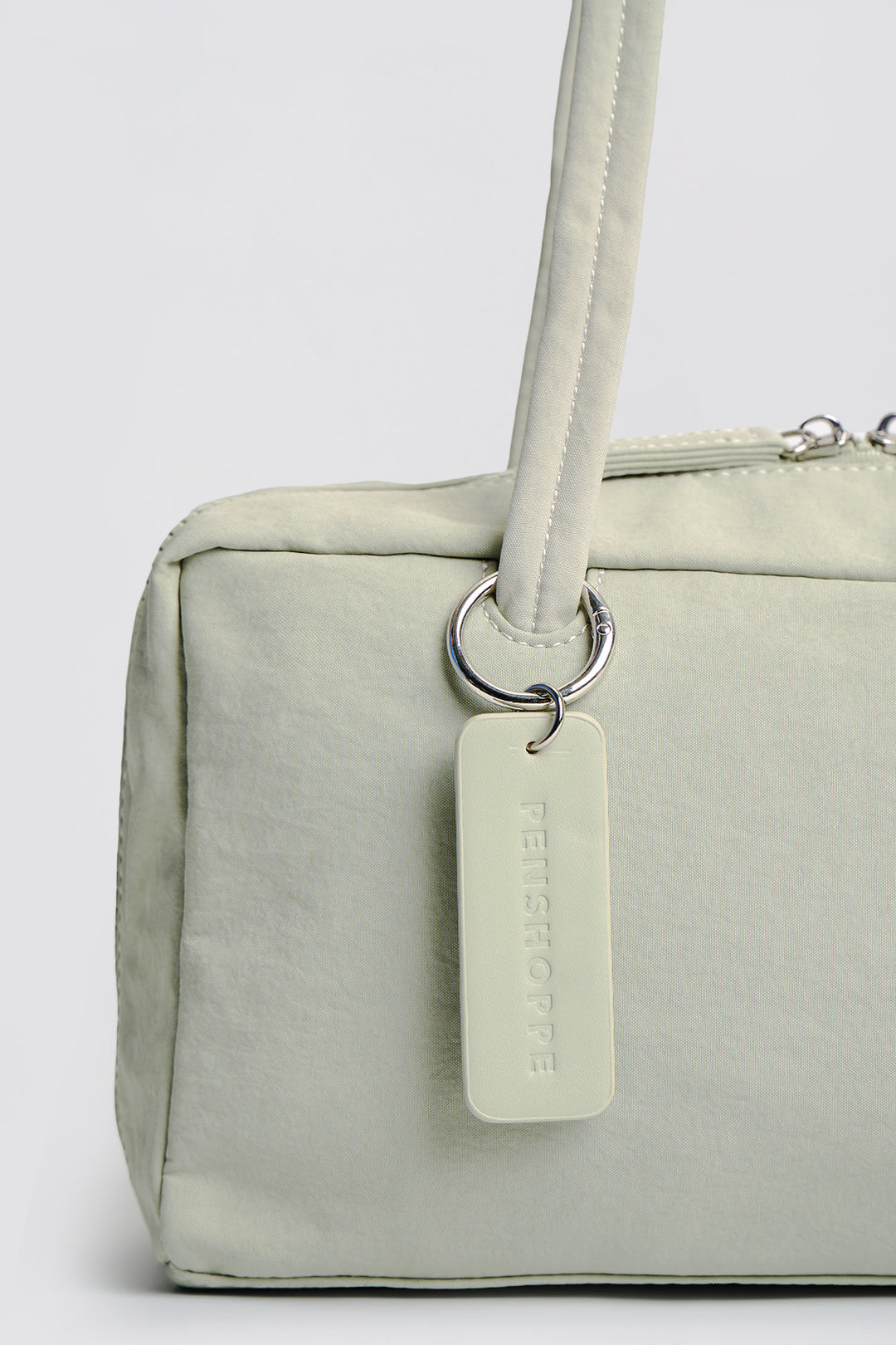 Nylon Bowler Shoulder Bag