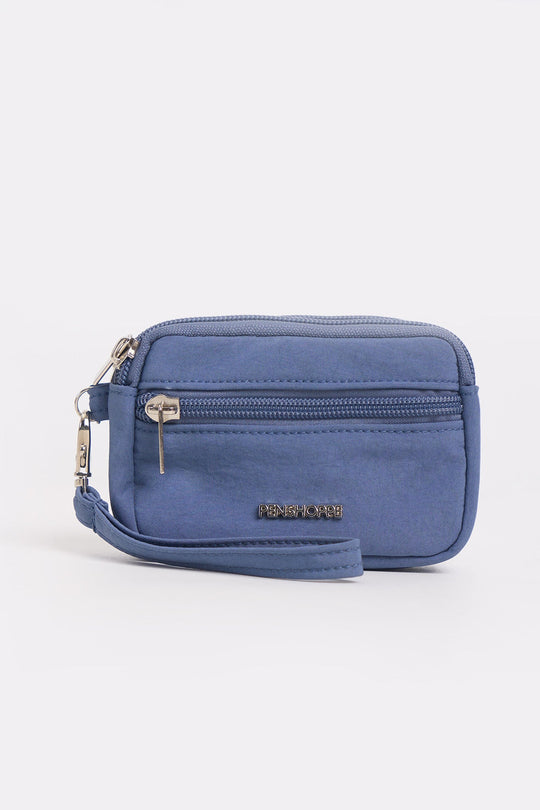 Multicompartment Nylon Wristlet