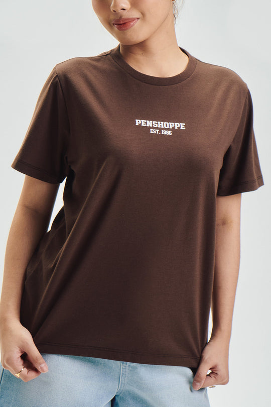 Penshoppe Relaxed Graphic T-Shirt