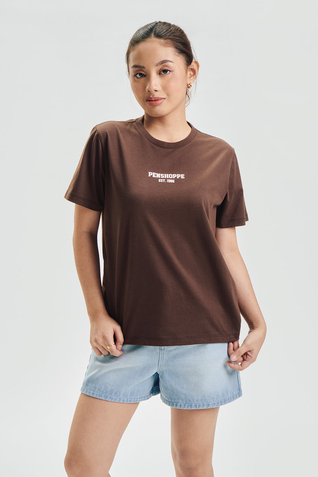 Penshoppe Relaxed Graphic T-Shirt
