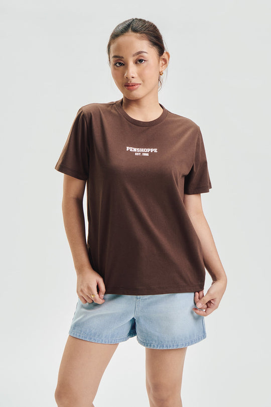 Penshoppe Relaxed Graphic T-Shirt