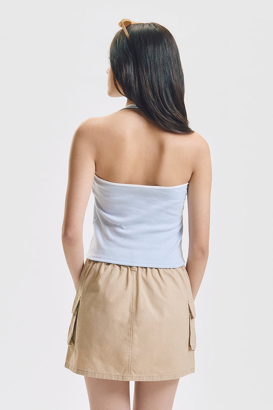 Slim Halter Tank Top