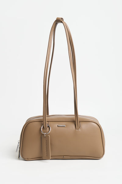 Dress Code Leather Bowler Bag