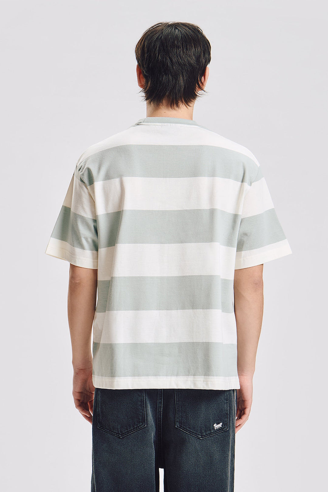 Penshoppe Relaxed Striped T-Shirt