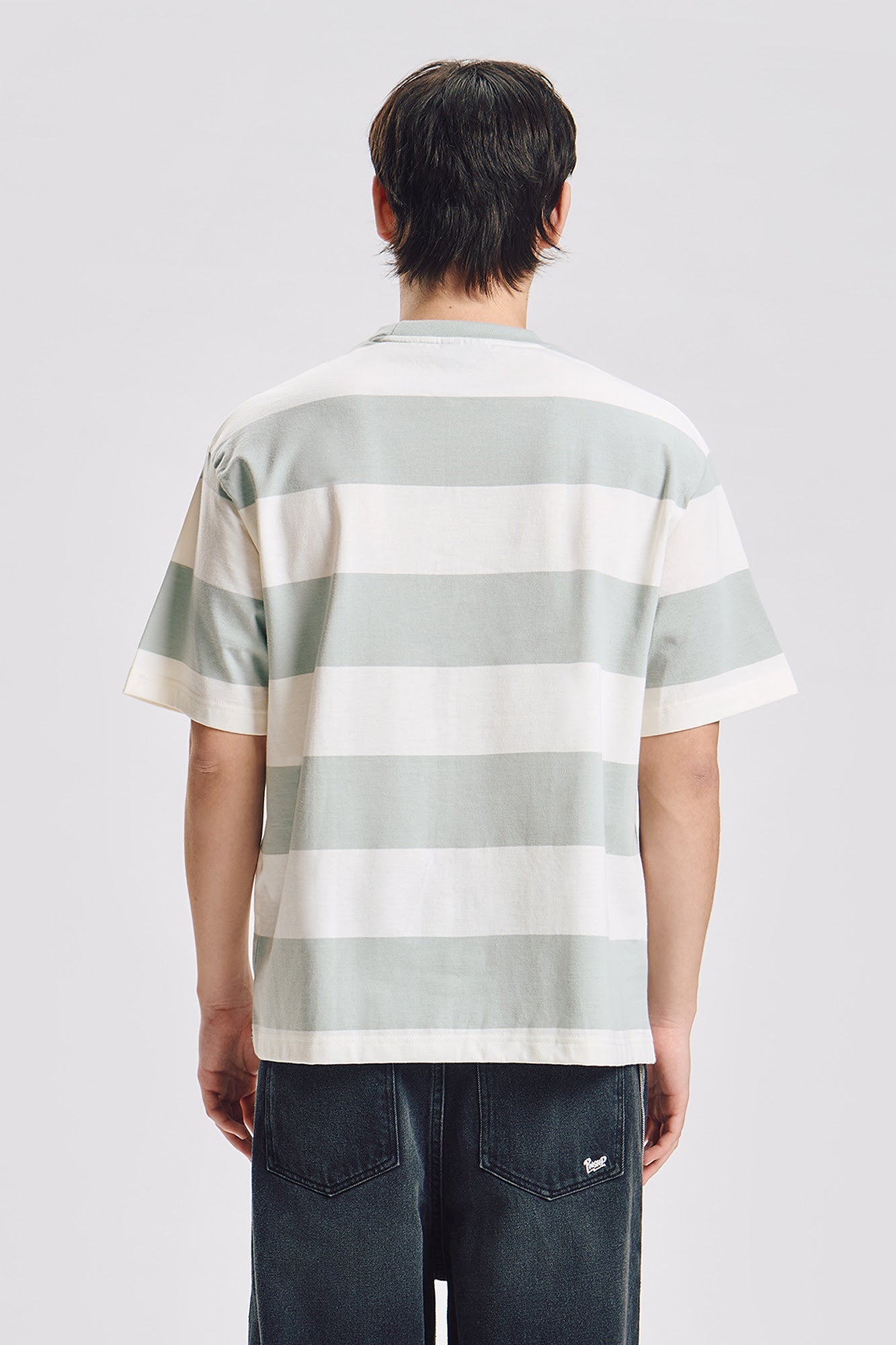 Penshoppe Relaxed Striped T-Shirt