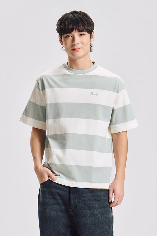 Penshoppe Relaxed Striped T-Shirt