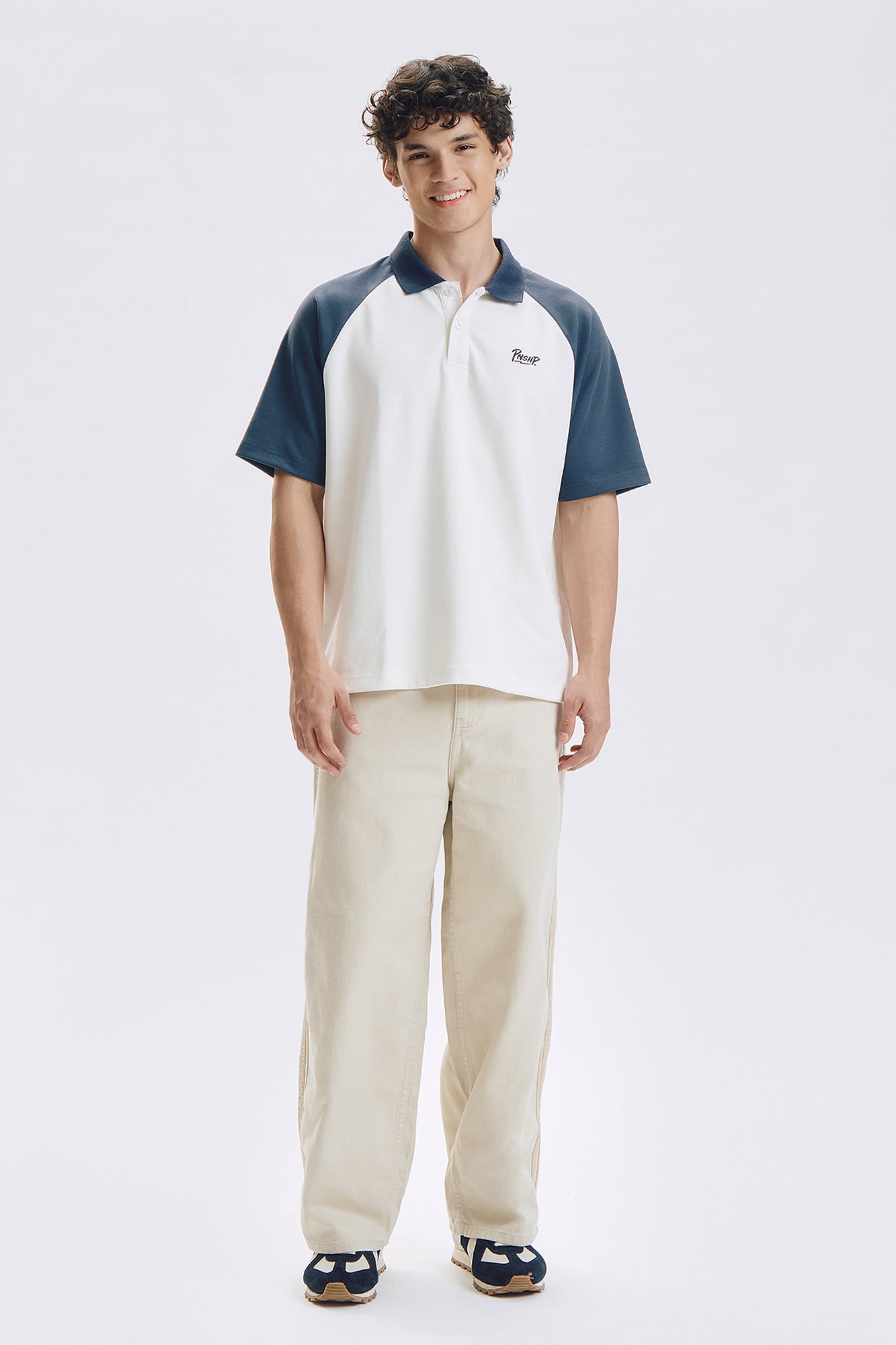 トップス SHINYAKOZUKA SLIGHT POLO Penshoppe Relaxed Raglan Polo – PENSHOPPE