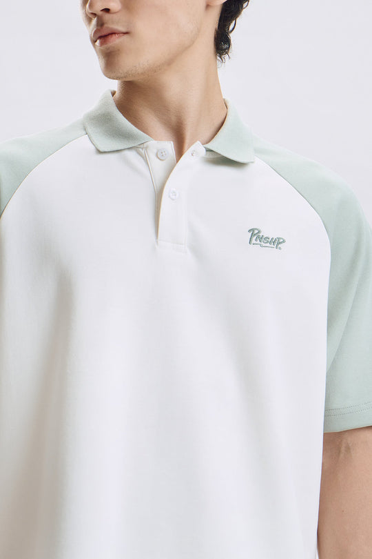 Penshoppe Relaxed Raglan Polo