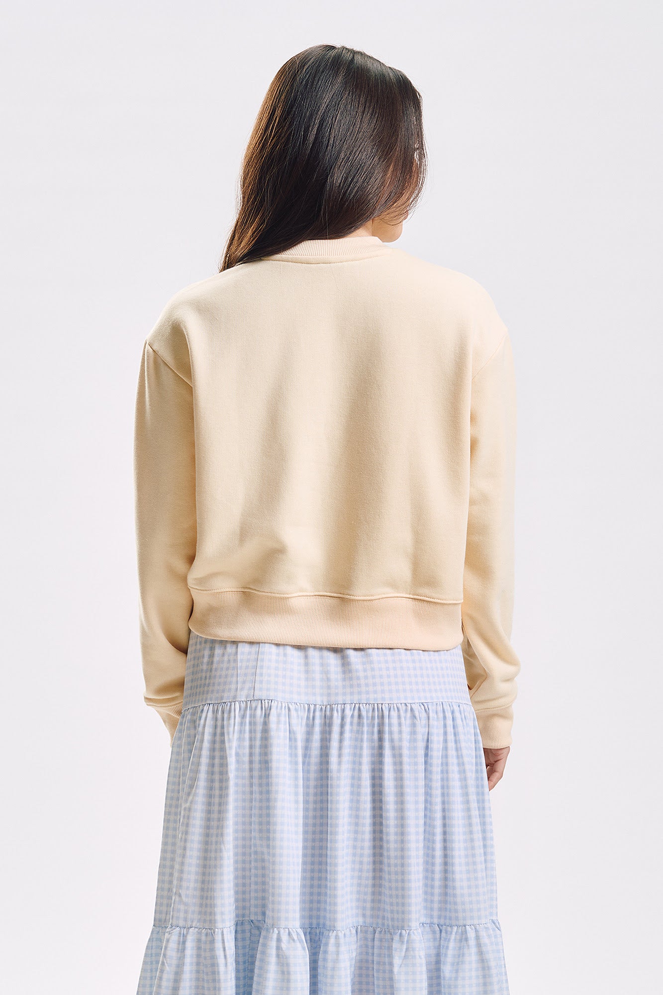 Lovely Day Relaxed Cropped Graphic Pullover
