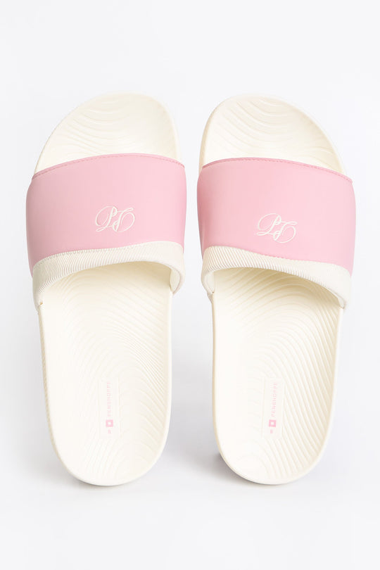 Women's Leather Band Soft Insole Slides